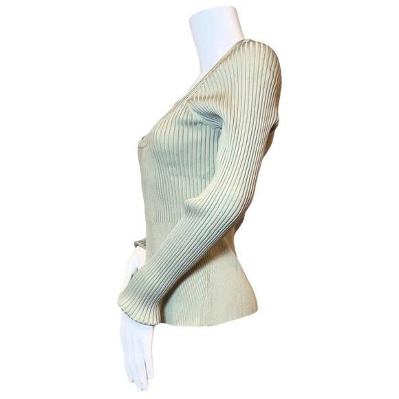 #T98 Jonathan Simkhai Marsh JAYLINE BRALETTE PULLOVER SZ L $395 - Picture 10 of 16